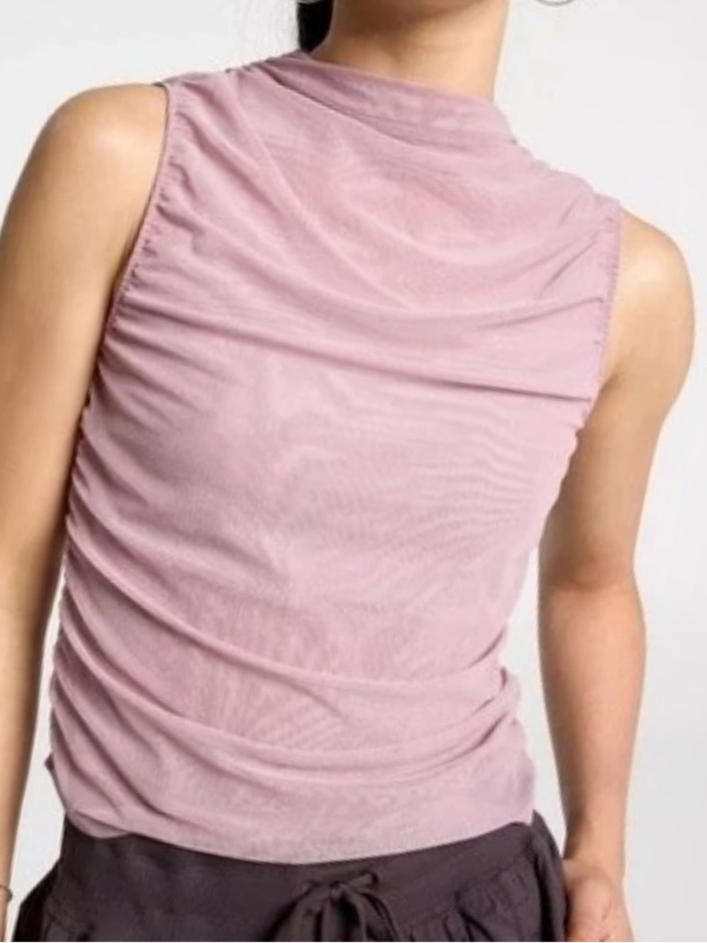 CALIA Dusty Mauve  Top NWT